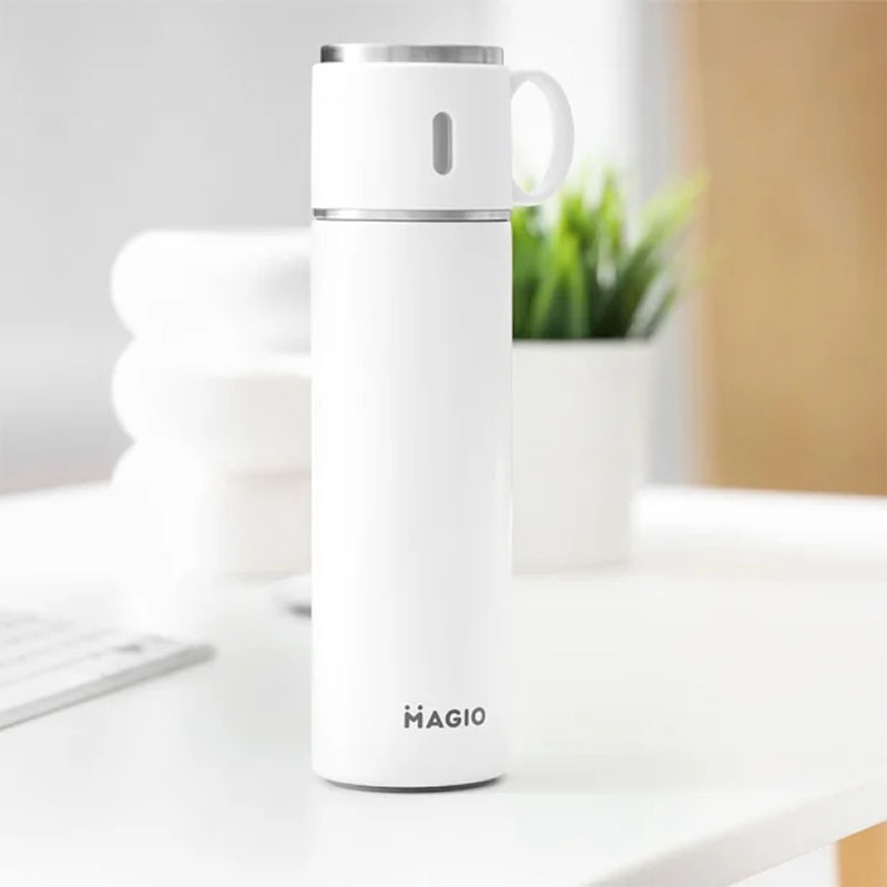 Термос Magio MG-1046W ізоляція вакуумна 500 мл White (23252104) - фото 4 Термос Magio MG-1046W ізоляція вакуумна 500 мл White (23252104) - фото 4