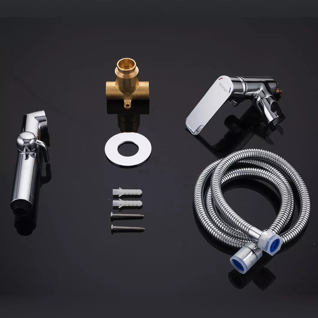 Гигиенический душ скрытого монтажа Gappo G7248-1 Хром (G7248-1) - фото 6 Гигиенический душ скрытого монтажа Gappo G7248-1 Хром (G7248-1) - фото 6