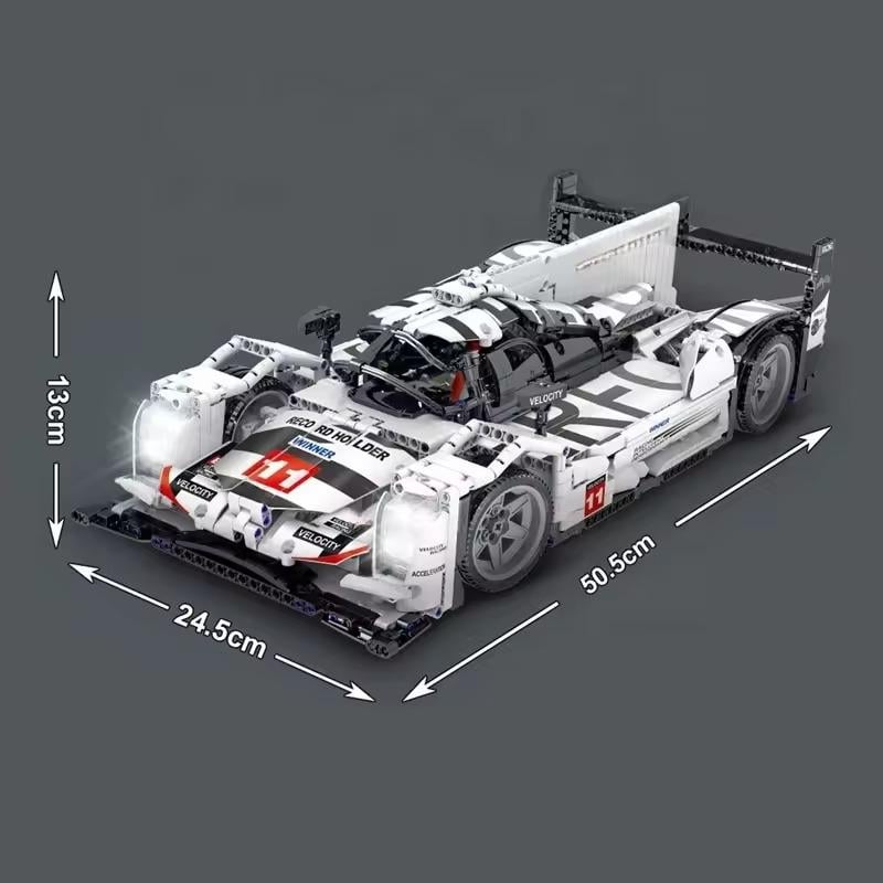 Конструктор Спортивная машина для гонок на выносливость 1722 детали Белый - фото 4 Конструктор Спортивная машина для гонок на выносливость 1722 детали Белый - фото 4