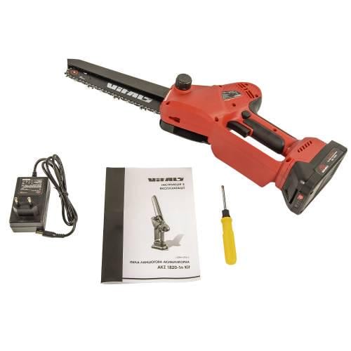 Пила ланцюгова акумуляторна Vitals AKZ 1820-1n Kit (223816) - фото 10 Пила ланцюгова акумуляторна Vitals AKZ 1820-1n Kit (223816) - фото 10
