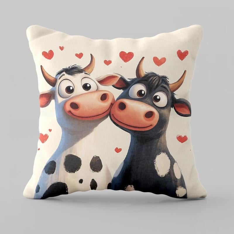 Подушка 3D Cow love 28937 35х35 см (5046340)