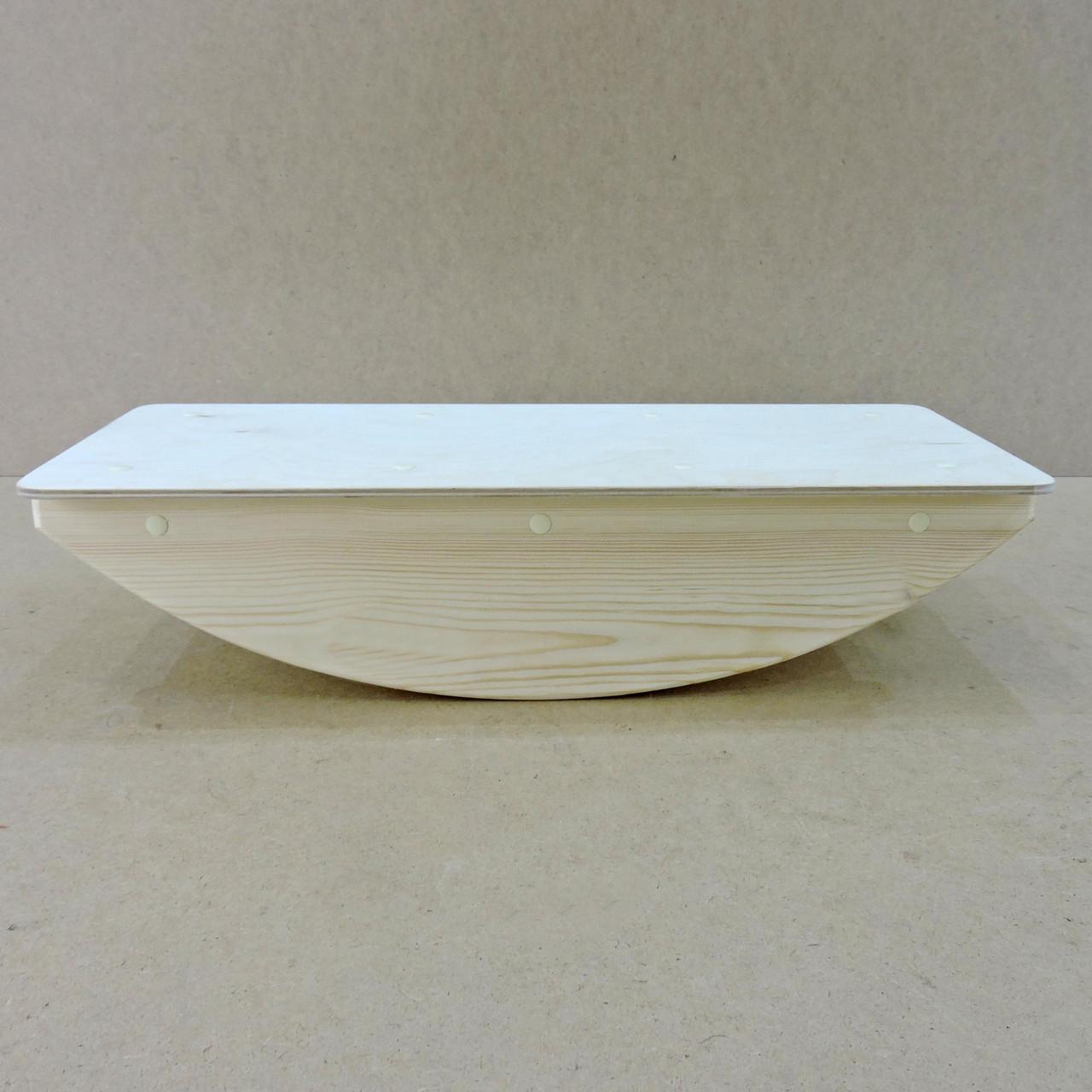 Балансировочная доска из дерева Канпур 60х30х15 см Бланже (БЛН-600101) - фото 8 Балансировочная доска из дерева Канпур 60х30х15 см Бланже (БЛН-600101) - фото 8