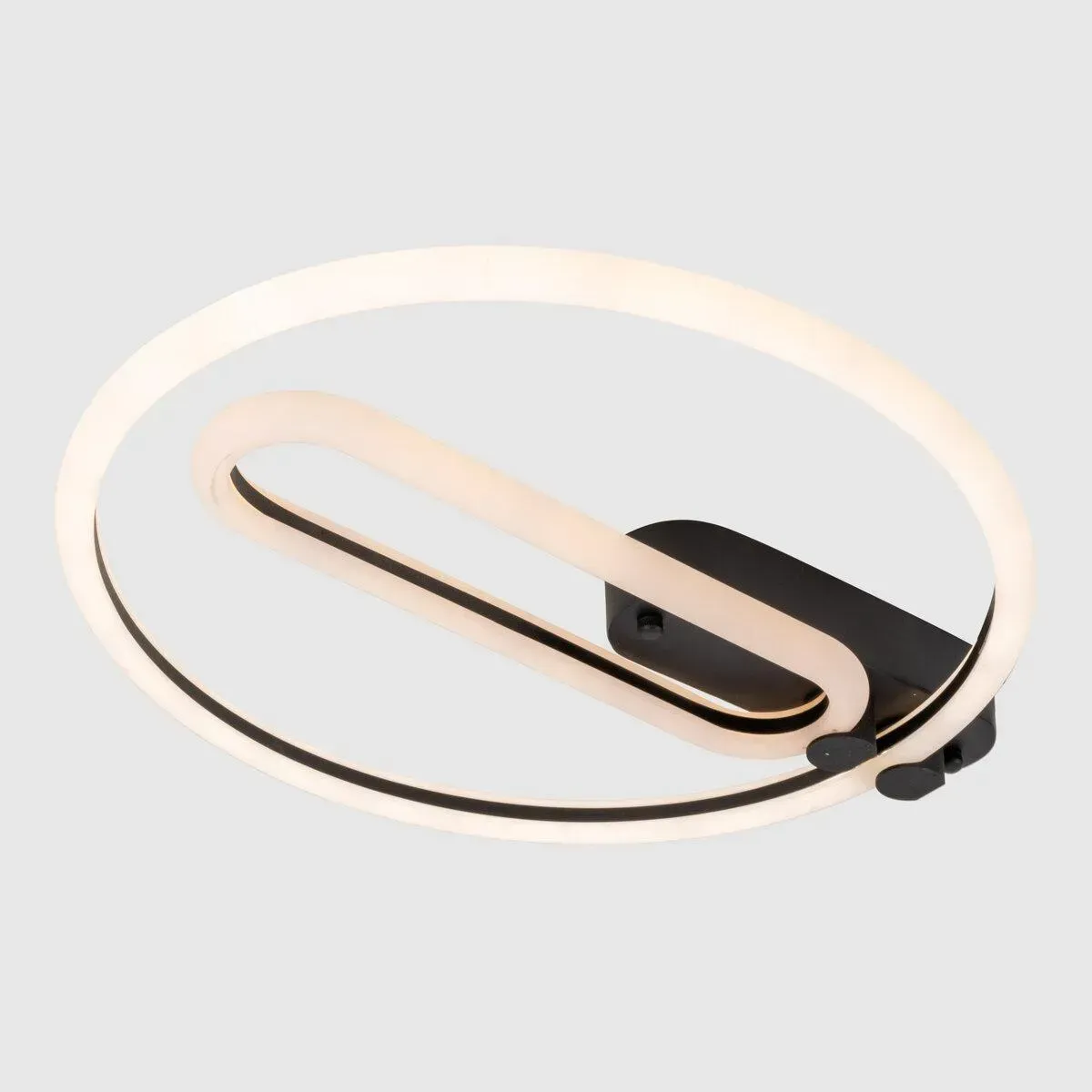 LED-люстра потолочная Sirius с пультом 3000/6500К IP20 N 3801-B 72W Черный (28686764)