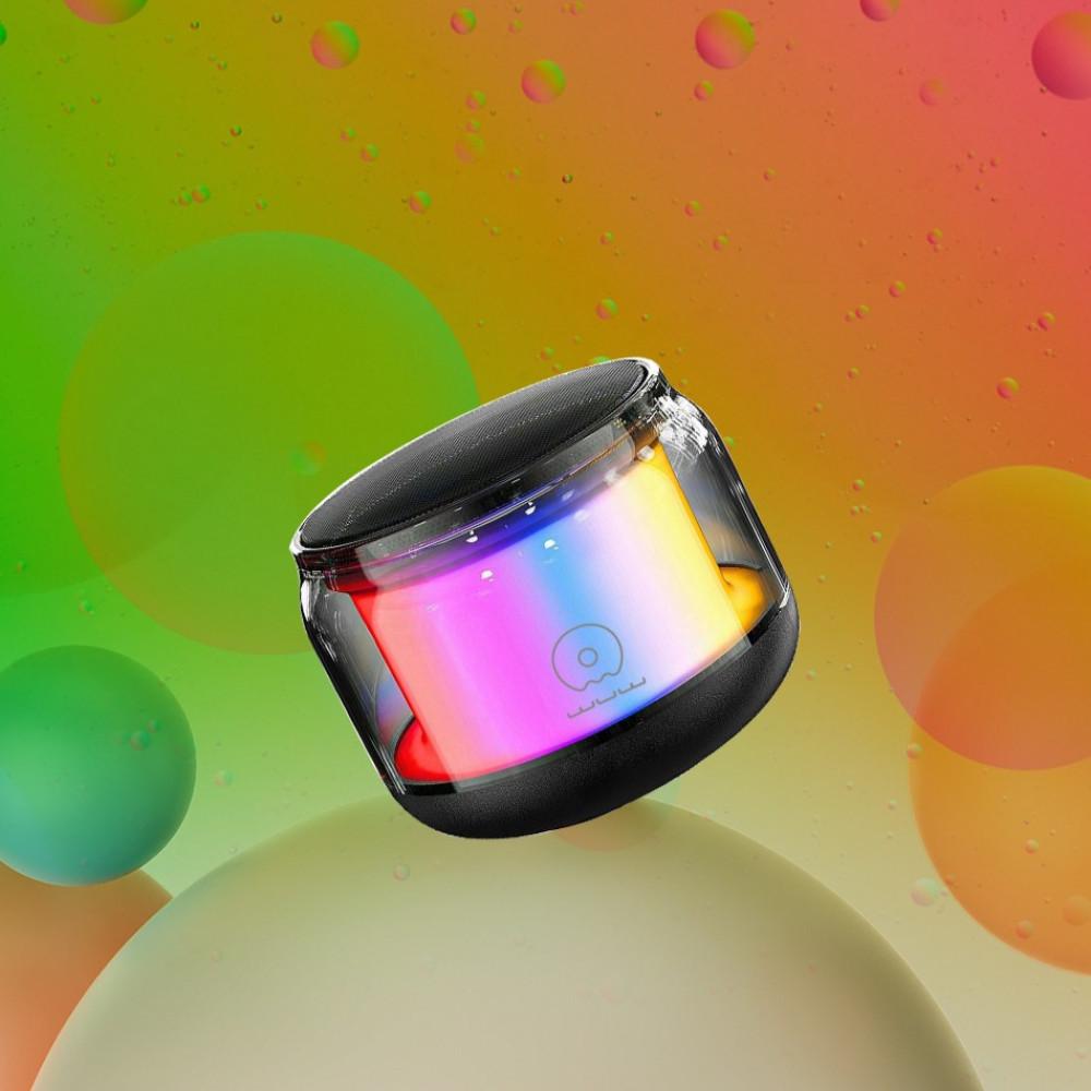 Колонка Wuw з LED дисплеєм 7,8х6,2 см (R213) - фото 2