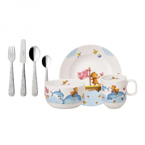 Набор посуды детский Villeroy & Boch Happy as a Bear 7 предметов (1486648435)
