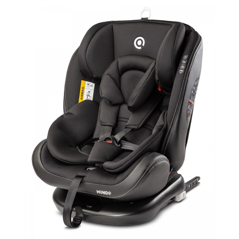 Автокресло Caretero Mundo группа 0+/1/2/3 0-36 кг с системой Isofix Черный