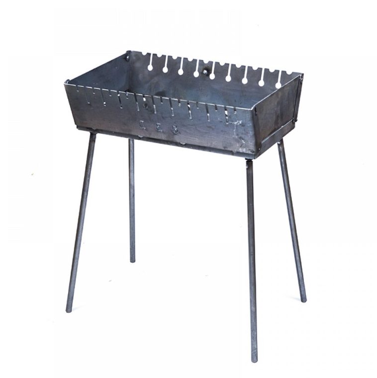 Мангал складной СЭВ на 10 шампуров металл 3 мм (10884023)