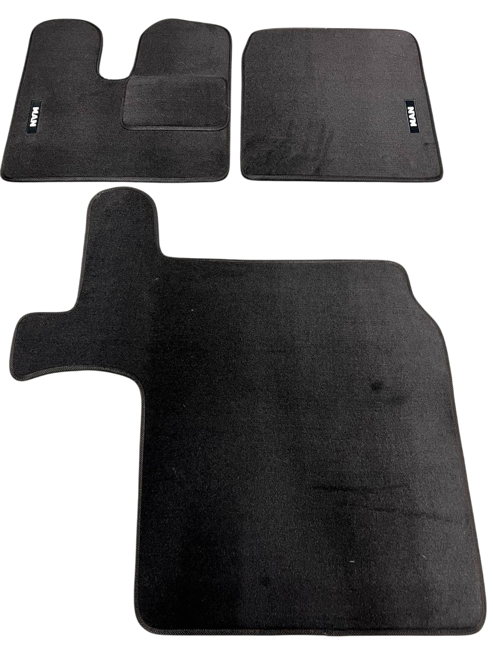 Килимки в салон ворсові для MAN TGX 2007-2020 Ворс преміум 5 шт. Чорний (27327134)