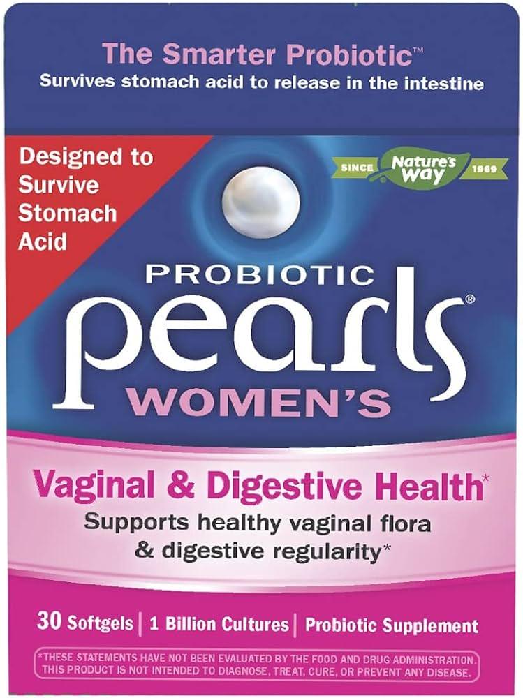 Формула пробиотическая Nature's Way Probiotic Pearls Women's Vaginal & Digestive Health 30 softgels