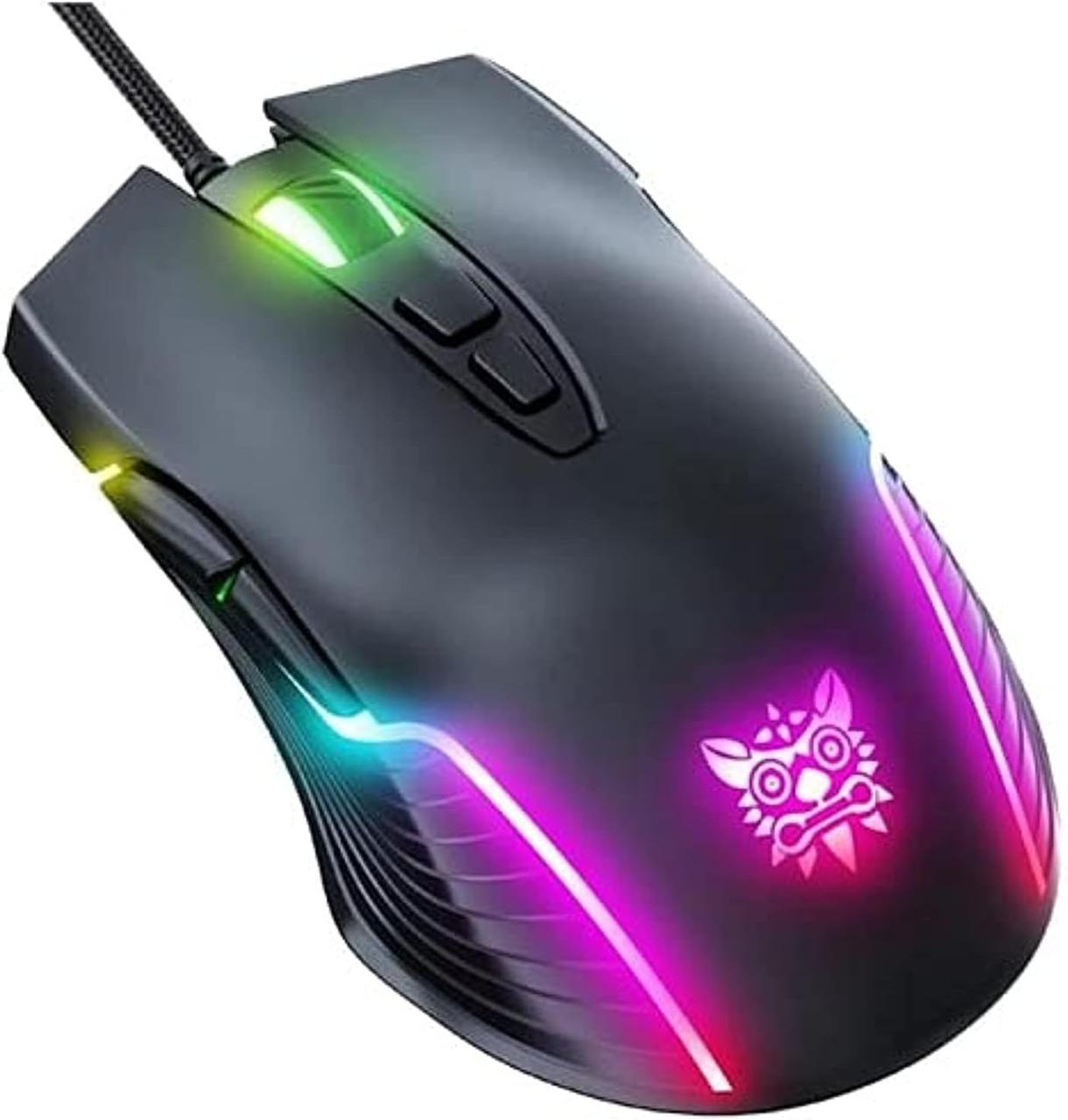 Компьютерная мышка Onikuma Gaming CW905 с подсветкой RGB Black (020144)