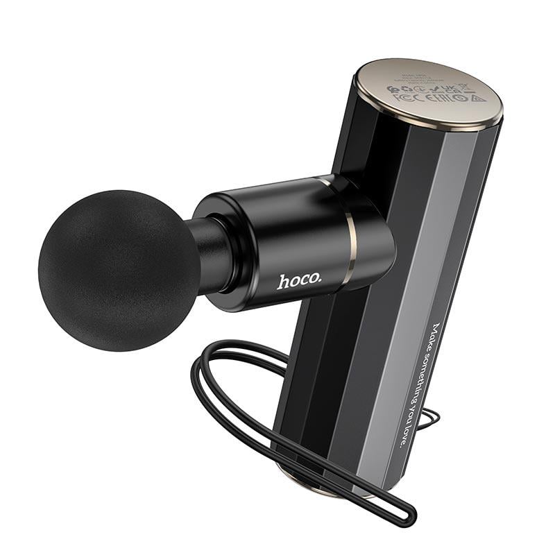 Електромасажер ручний Hoco HP50 2000 мАч Black (e4e96aee)