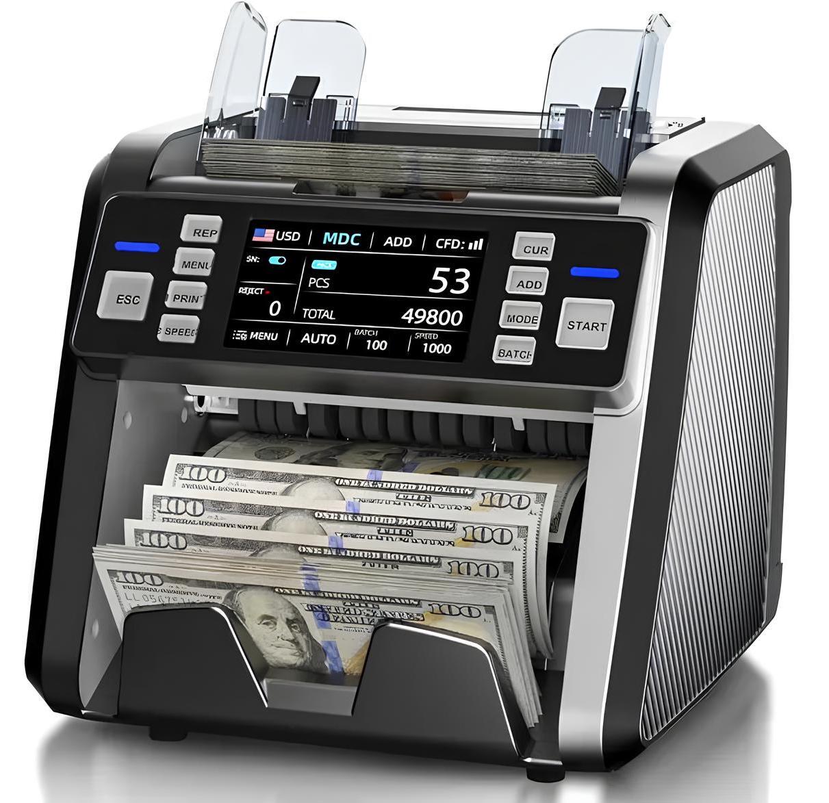 Счетчик банкнот Bcash с проверкой купюр (MVC 800)