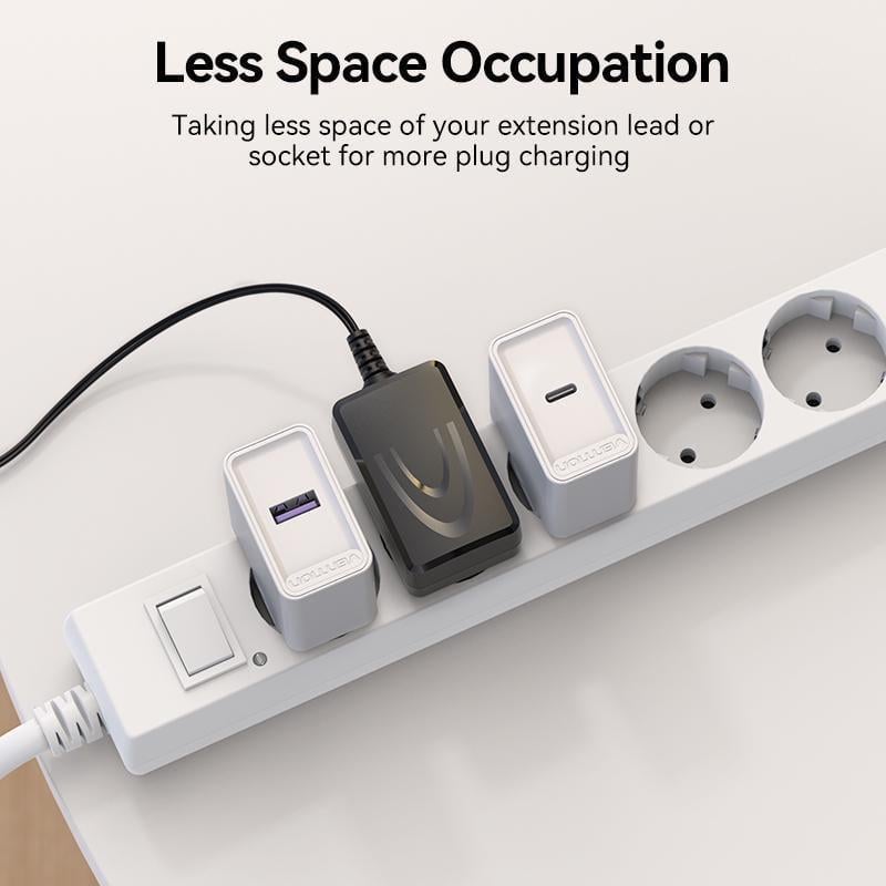 Блок питания Vention DC 3,5 мм х 1.35 мм 5W 5В/1А AC-DC Черный (TPQ-236A050100VW01) - фото 12