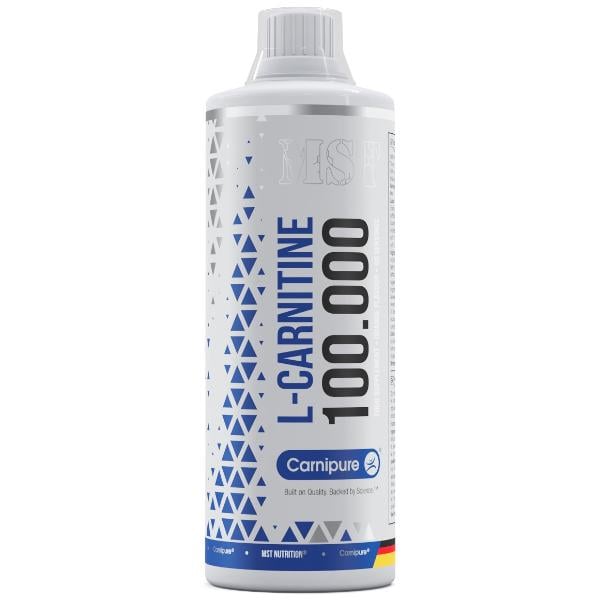 Жиросжигатель для спорта MST Nutrition L-Carnitine Carnipure 100 000 1000 мл 40 порций Orange (000023722)