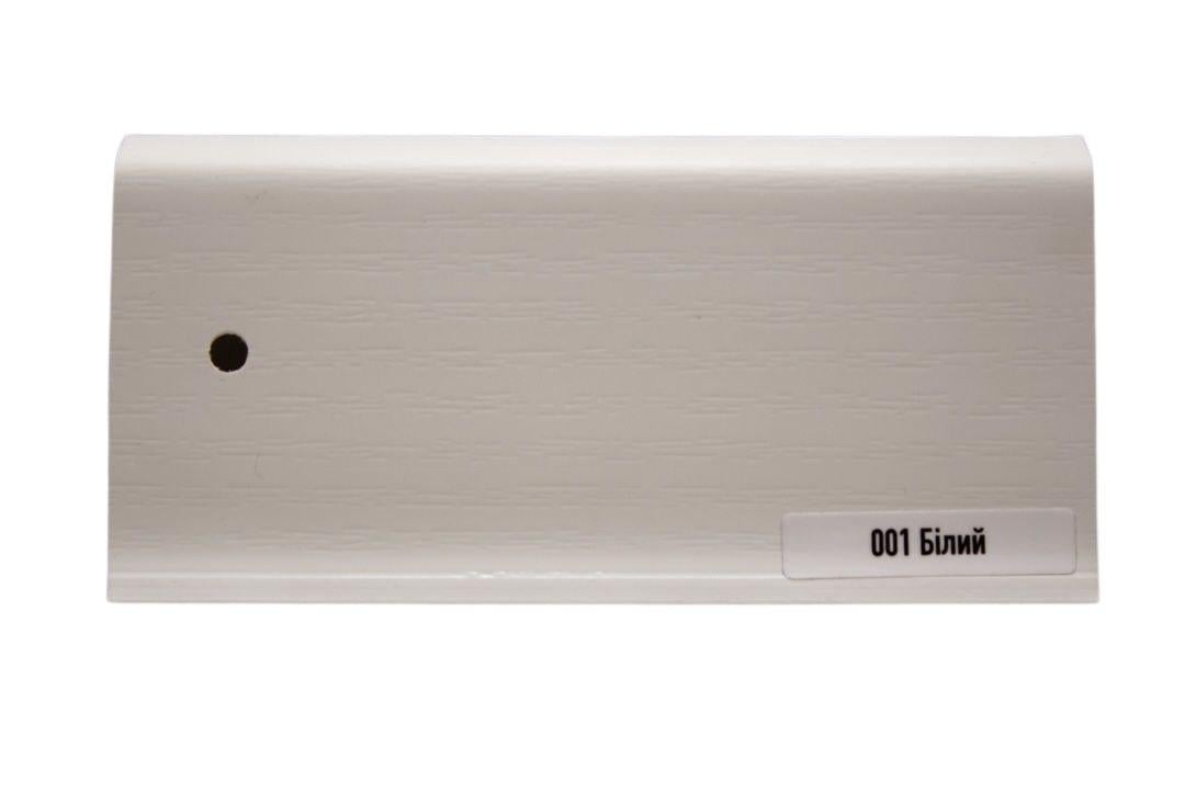 Плинтус ТерПол 2200х70х22 мм Белый матовый