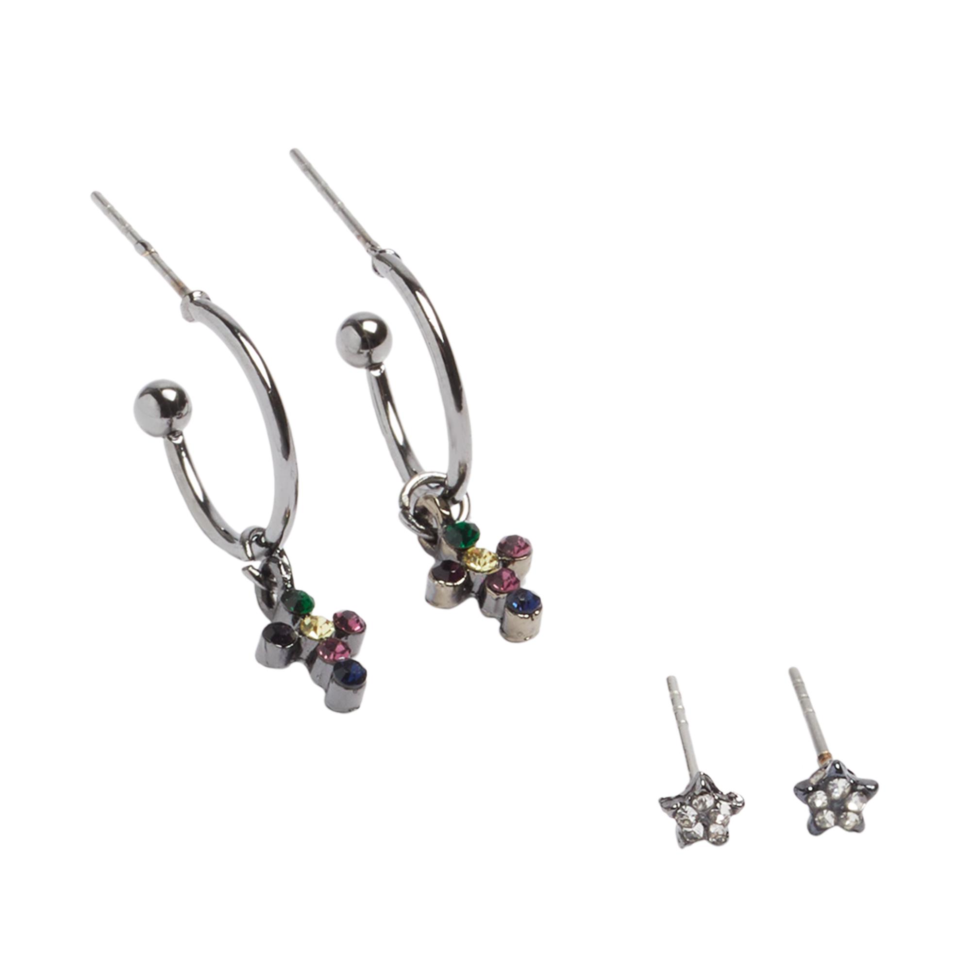 Жіночі сережки Parfois 191720 ONE Срібний