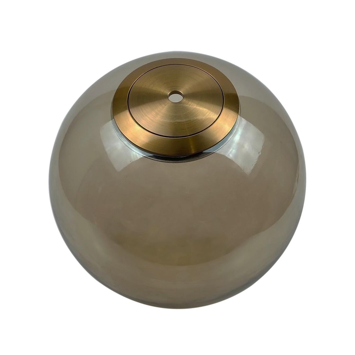 Плафон стеклянный Premium Bubble шар 200 мм Дымчатый Плафон стеклянный Premium Bubble шар 200 мм Дымчатый