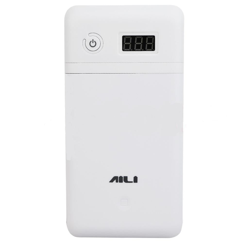 Корпус повербанка AiLi 21V 6х18650 Белый