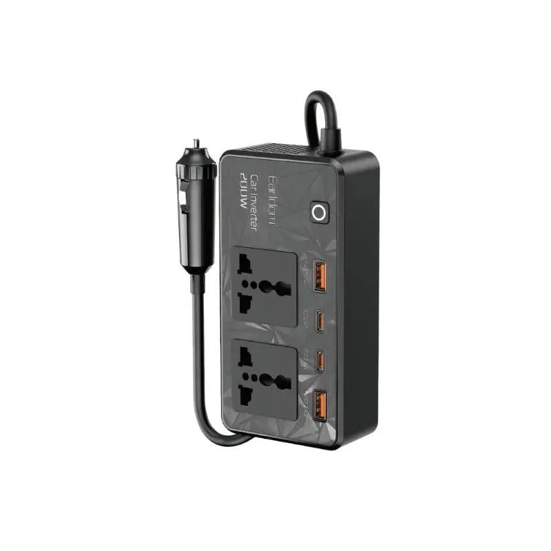 Автомобильный инвертор в прикуривателе 12V–220V 200W