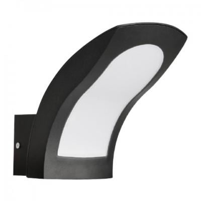 Светильник настенный фасадный HOROZ ELECTRIC SUPERB 15W LED 4200K нейтральный свет Черный