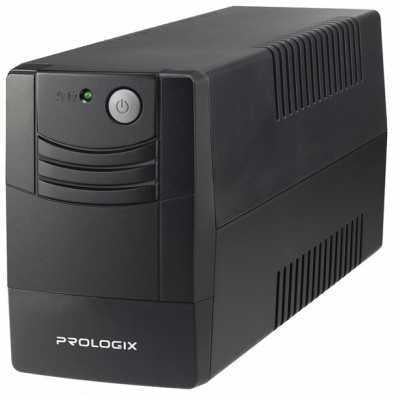 Джерело безперебійного живлення Prologix 1000 Lin.int AVR 4xєвро розетки та USB (PLPU1000VA4LED)