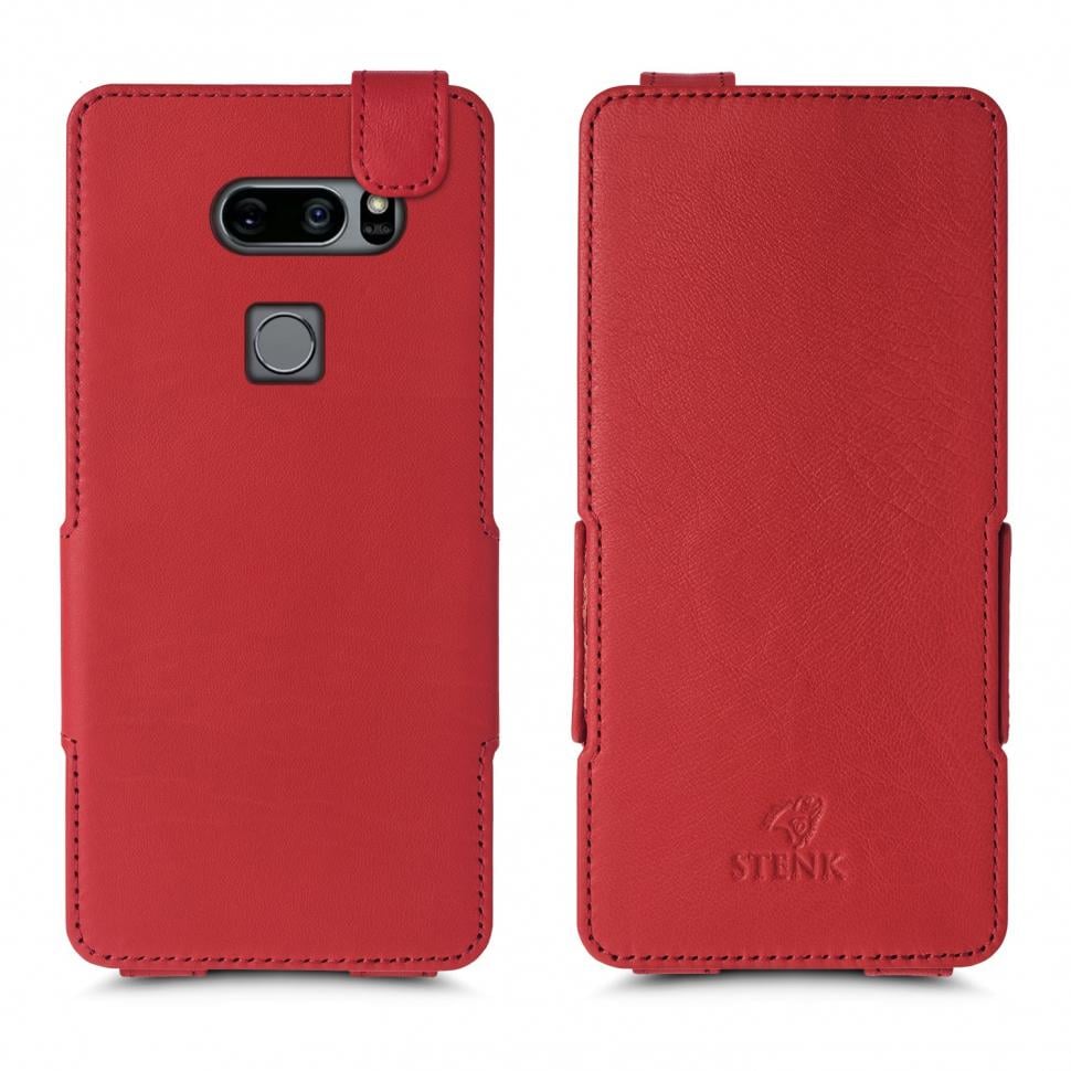 Чехол флип Stenk Prime для LG V35 ThinQ Красный (61474)