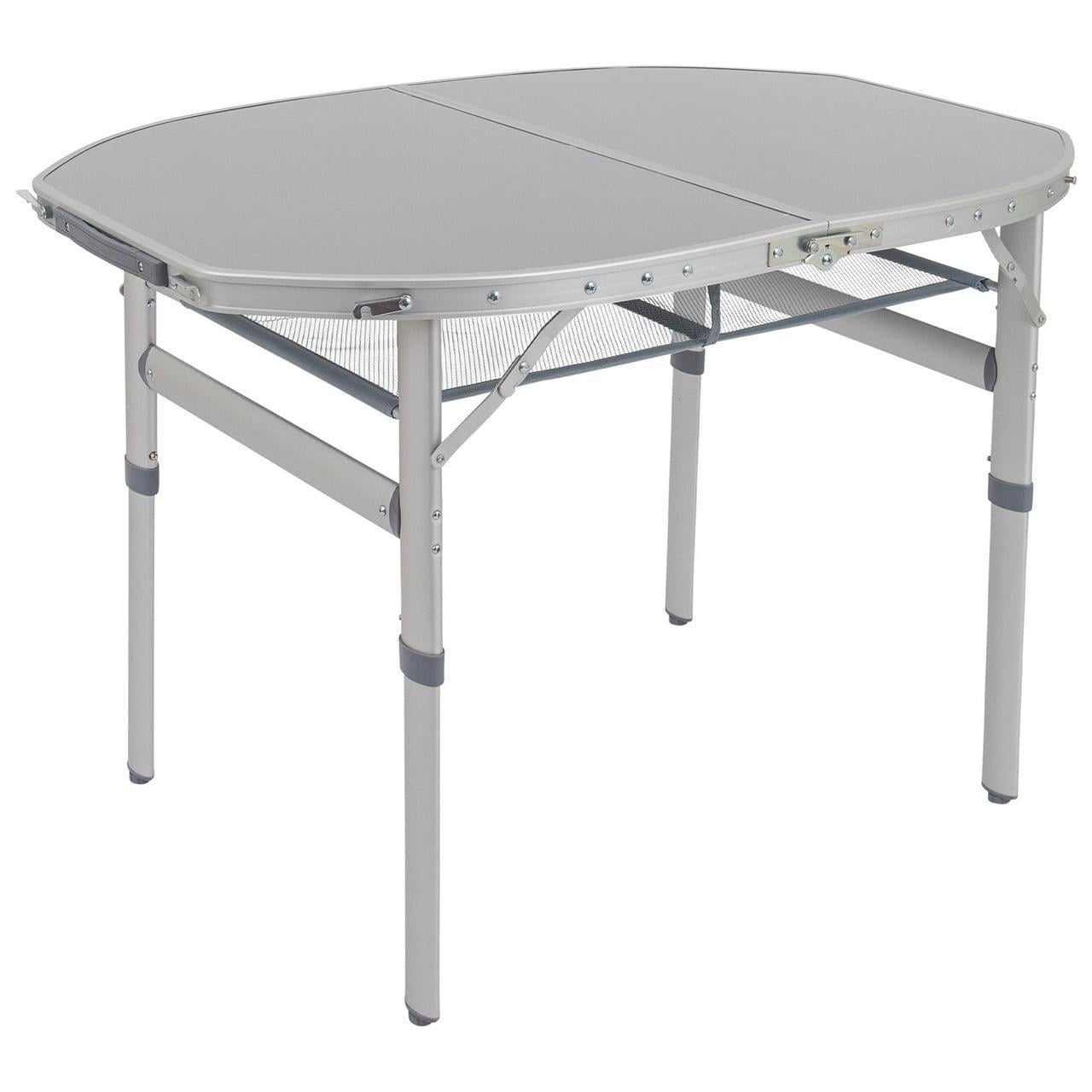 Стол Bo-Camp Premium Oval 100x70 см Grey (1404424) Стол Bo-Camp Premium Oval 100x70 см Grey (1404424)