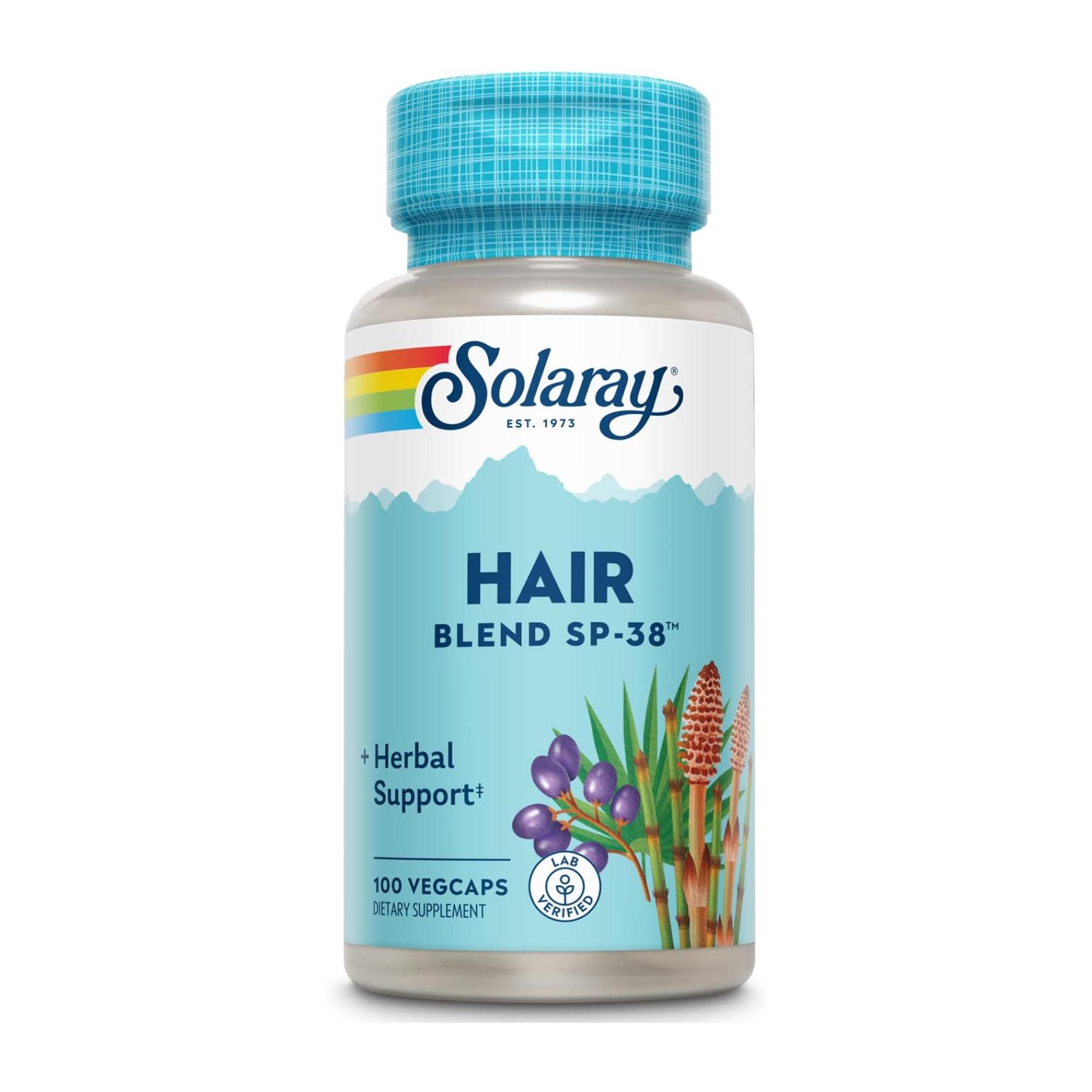 Смесь для волос Solaray Hair Blend 100 кап. (SP-38)