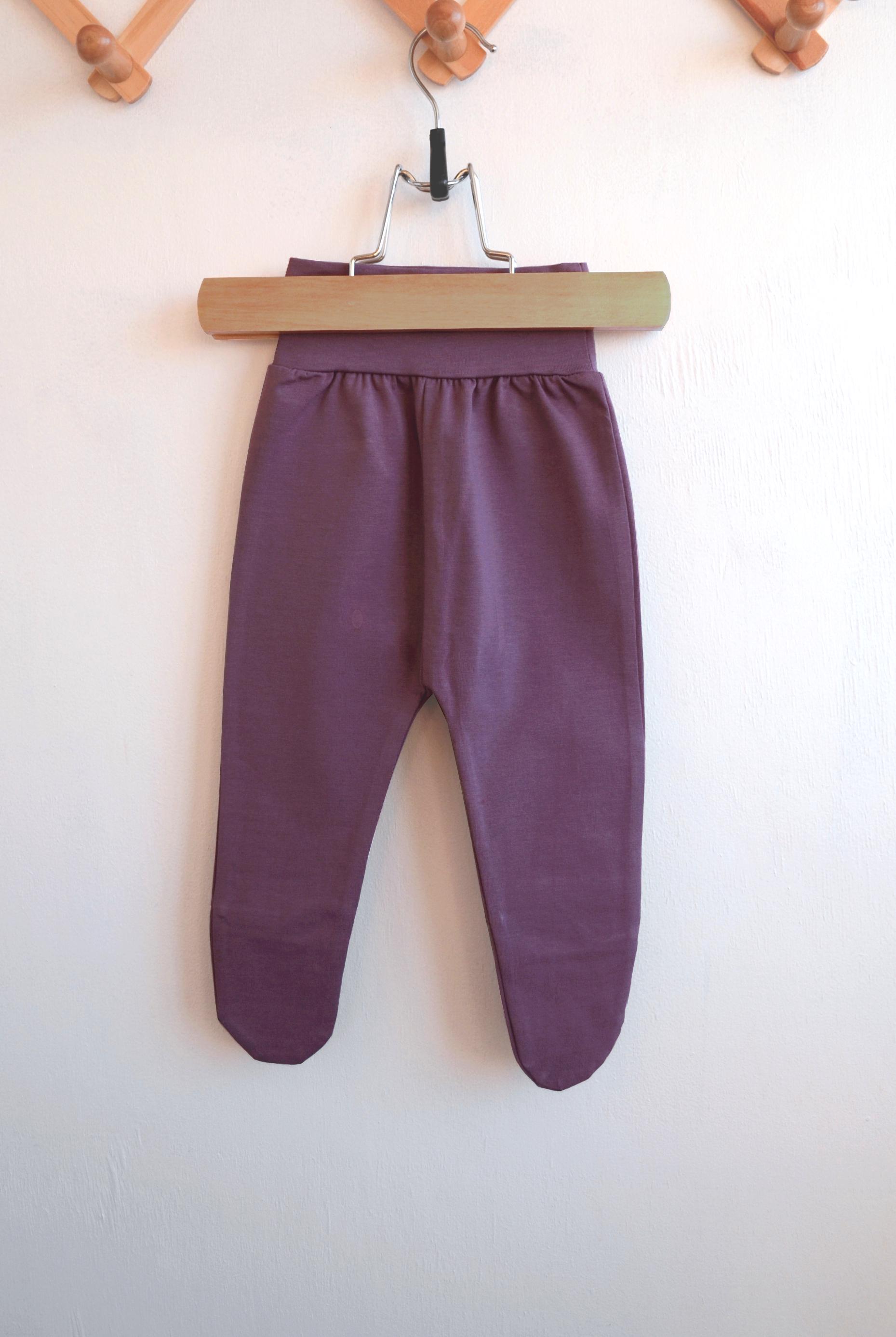 Ползунки детские унисекс Mwing Simple 56 см Темный визон