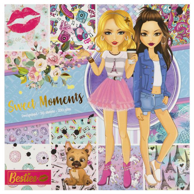 Блокнот для дизайна Besties Sweet Moments (961033)