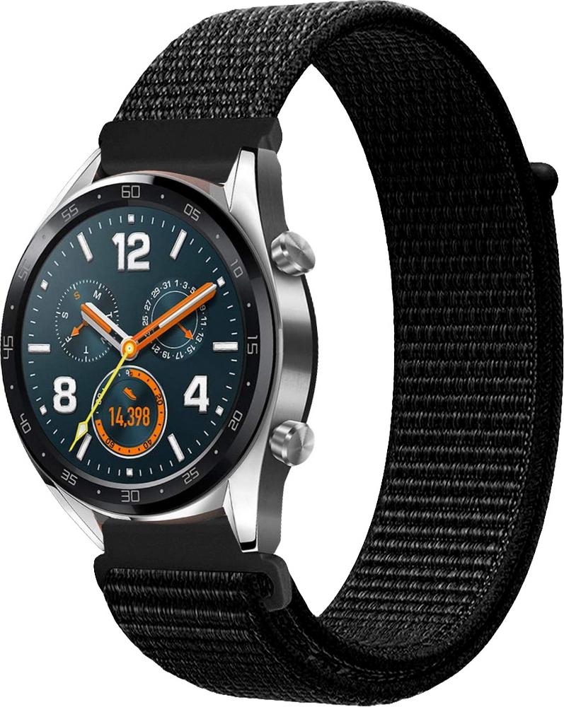 Ремешок нейлоновый Sport Loop для Huawei Watch GT Black (16391-2B) Ремешок нейлоновый Sport Loop для Huawei Watch GT Black (16391-2B)