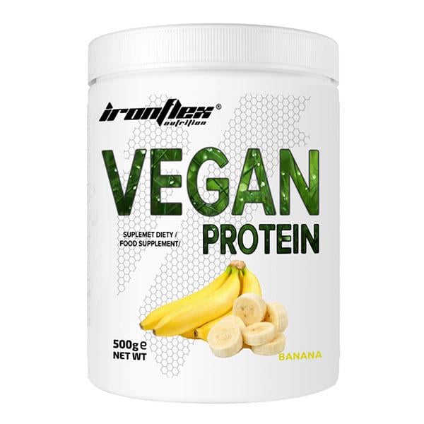 Протеин IronFlex вег.an Protein 500 г 17 порций Banana (000024801)