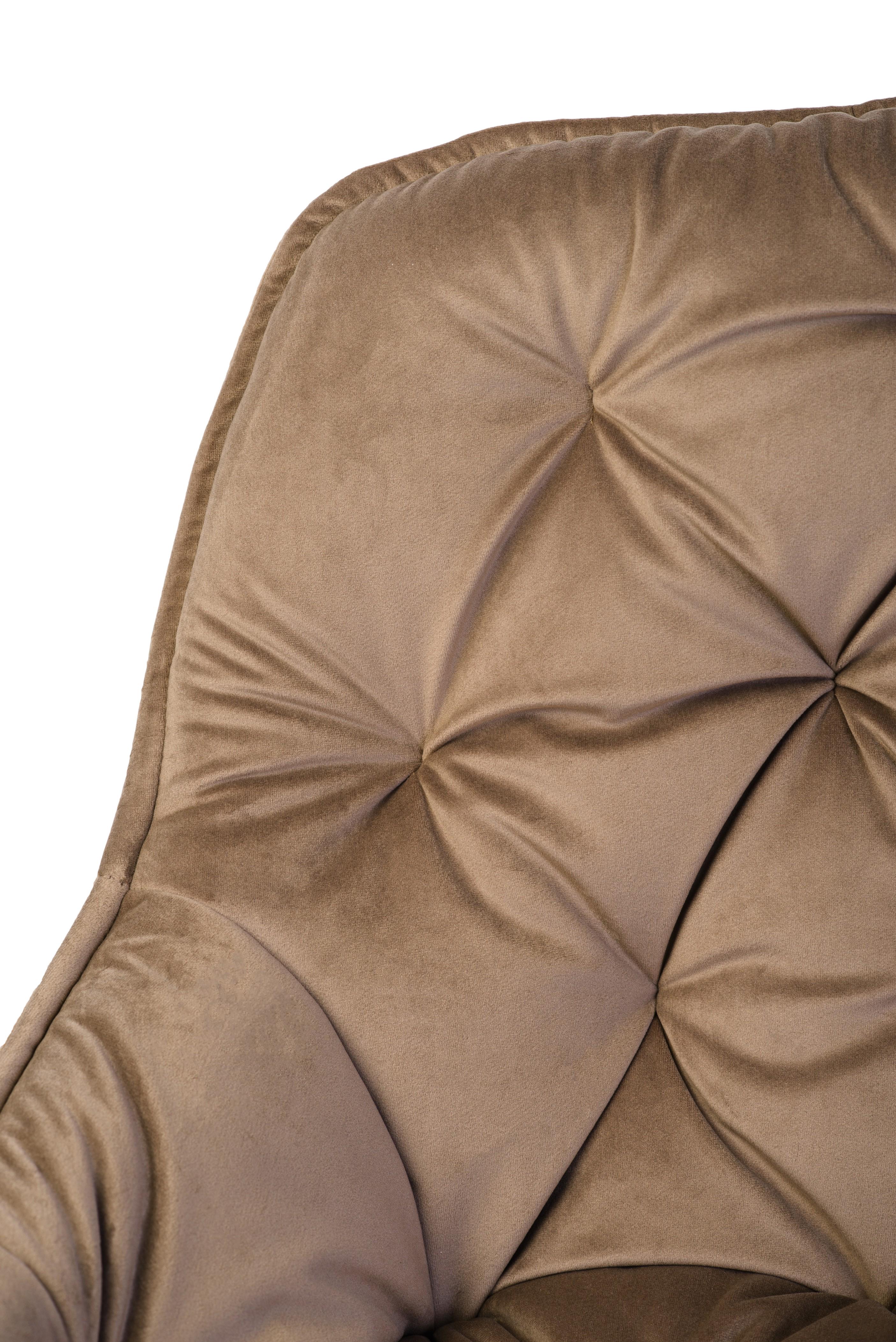 Стілець обідній Vetro Капучино велюр/Чорний (M-65) - фото 7