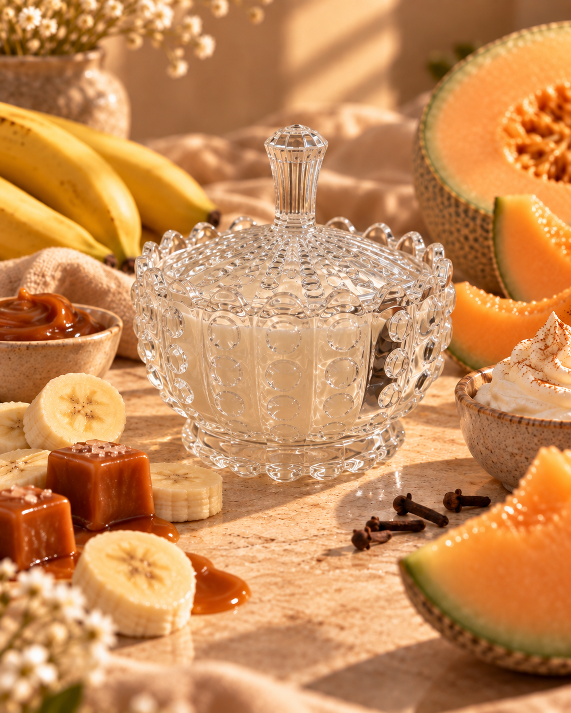 Свеча ароматическая Franterro Crown Banana Extra 220 г (FRN-1125)