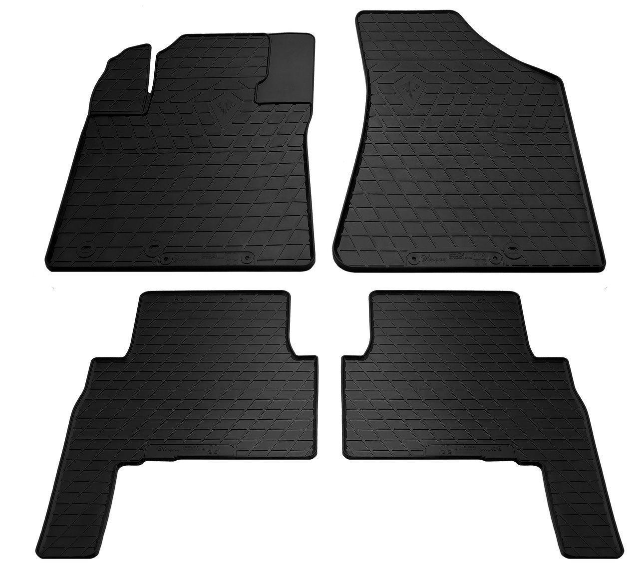 Коврики резиновые Stingray Kia Sorento 09- design 2016 4 шт (1010164)