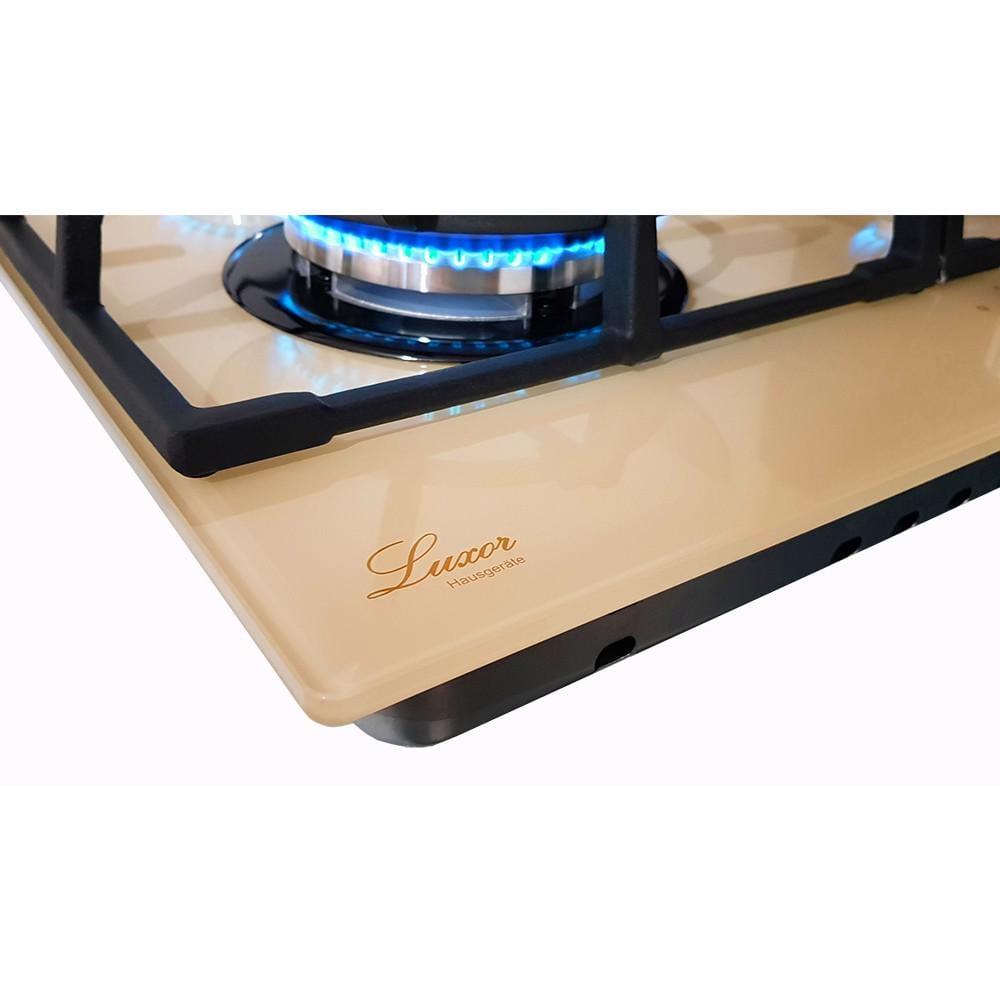 Комплект вбудовуваної техніки Luxor Qualitat BG Kup Газова поверхня Luxor RG 740 BG Kup з каменем для піци (30284418) - фото 24 Комплект вбудовуваної техніки Luxor Qualitat BG Kup Газова поверхня Luxor RG 740 BG Kup з каменем для піци (30284418) - фото 24