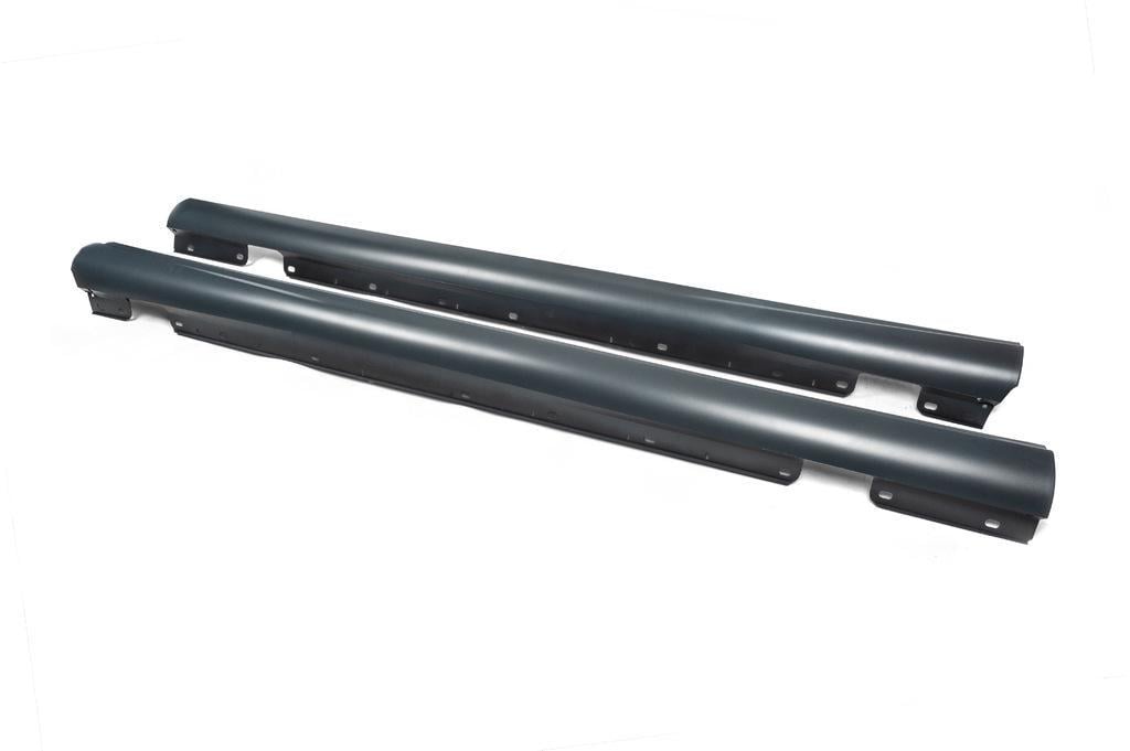 Боковые пороги GBT E63 AMG для Mercedes E-сlass W211 2002-2009 рр. abs-пластик под покраску (192047)