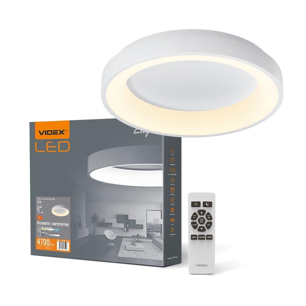 Светодиодный светильник Videx EDGE-RC-72W-WHITE (VLE-ERC-72W) Светодиодный светильник Videx EDGE-RC-72W-WHITE (VLE-ERC-72W)