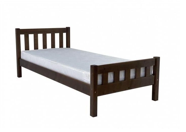 Кровать односпальная деревянная Скиф Л-150 80х190 см Дуб