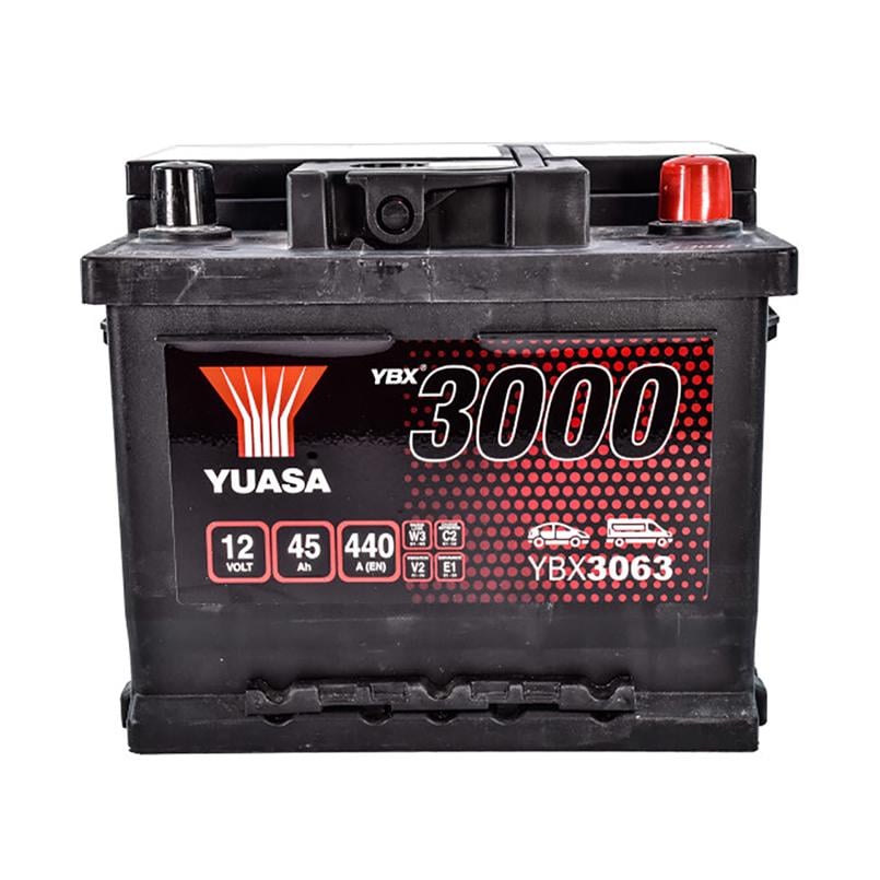 Акумулятор Yuasa 12 V 45Ah SMF (YBX3063)