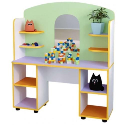 Ігрові меблі для дитячого садка Салон краси Green Water/Lavander - фото 4 Ігрові меблі для дитячого садка Салон краси Green Water/Lavander - фото 4