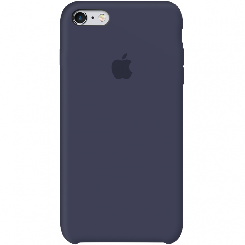Силиконовый чехол накладка Silicone Case for iPhone 6/6S Plus, Midnight Blue (HC)