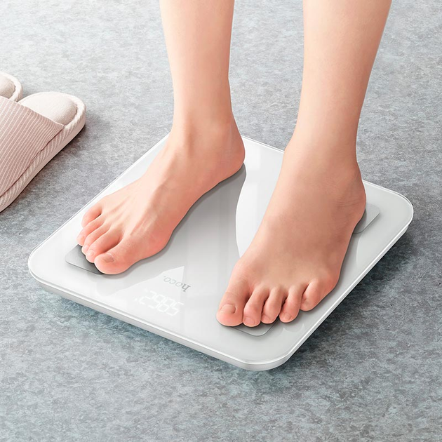 Ваги підлогові Hoco HI21 Smart Body Fat Scale White (2635620484) - фото 7 Ваги підлогові Hoco HI21 Smart Body Fat Scale White (2635620484) - фото 7