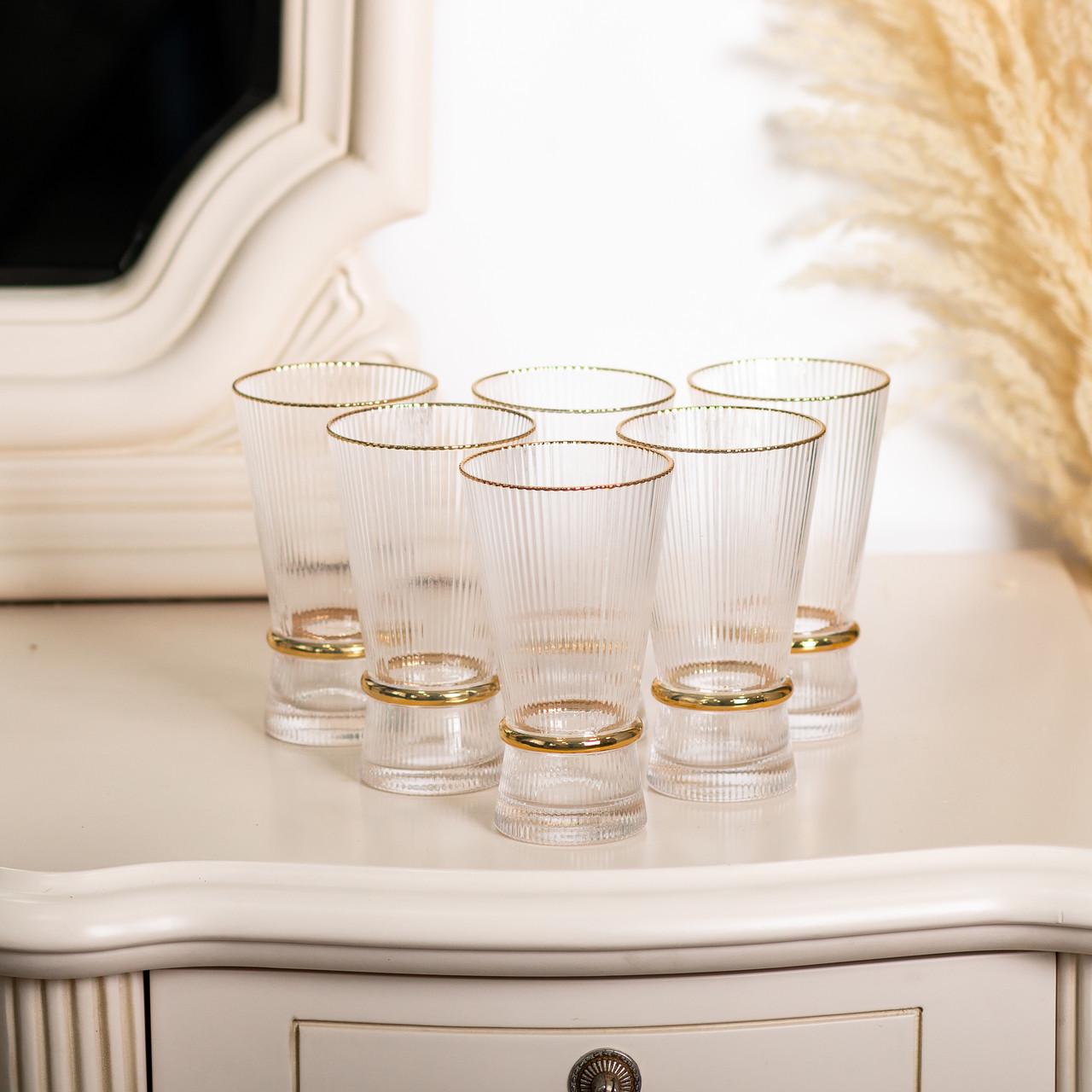 Набор стаканов для лимонада воды сока и коктейлей 400 мл 6 шт. - фото 3