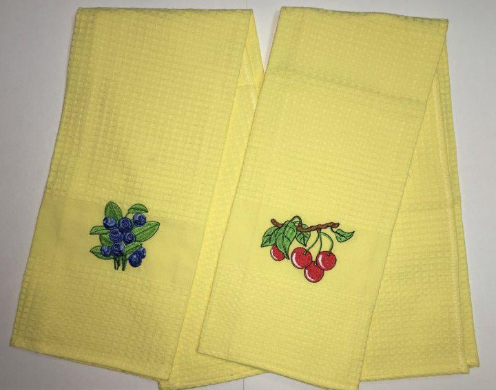 Набор кухонных полотенец Ярослав 2 шт. 45х75 см Желтый (000012344)