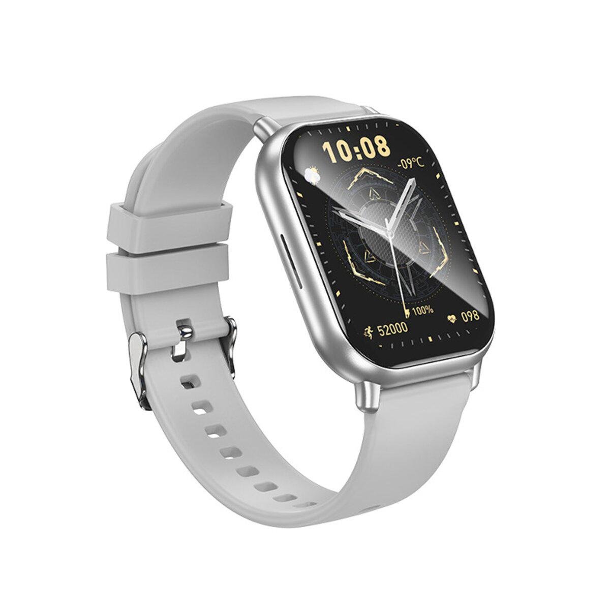 Смарт-годинник Borofone BD11 Smart Sport Watch Call Version 2,01" BT5.0 220 mAh Silver (6941991119149) - фото 1 Смарт-годинник Borofone BD11 Smart Sport Watch Call Version 2,01" BT5.0 220 mAh Silver (6941991119149) - фото 1