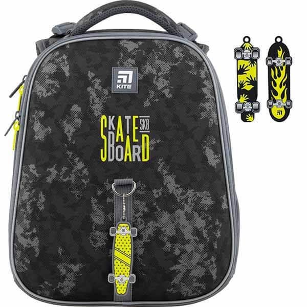 Рюкзак школьный каркасный KITE Skateboard 38х29х16 см (69529)
