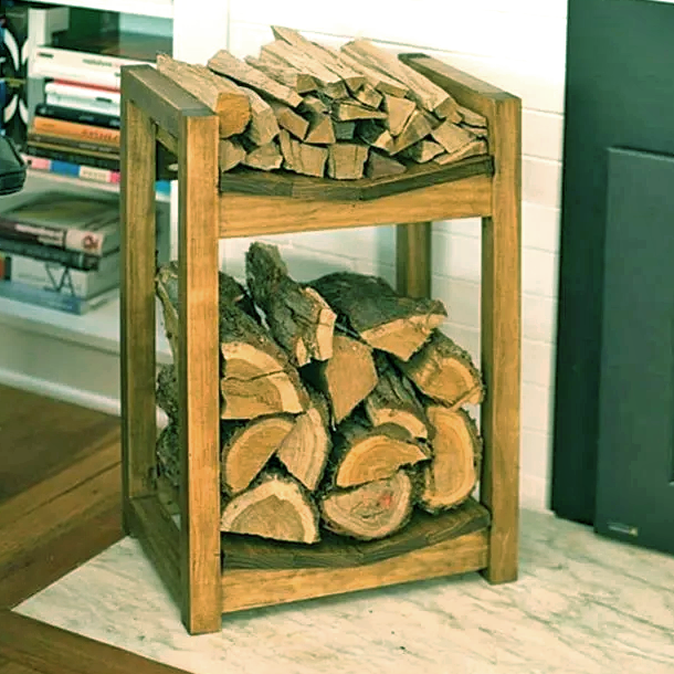 Дровница для бани из дерева Лахор Мускат (ДРБ-000307)