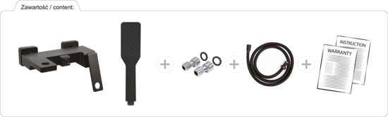 Смеситель для ванны Fala Noir 1 (75882) - фото 2