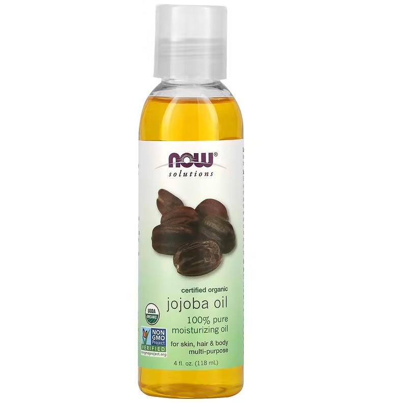 Олія жожоба Now Foods Solutions Jojoba Oil Certified Organic 118 мл